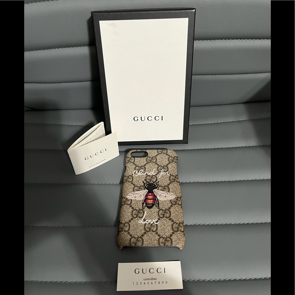 Authentic Gucci iPhone 8 case 🎉✨HOST PICK ✨🎉